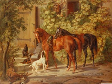 hunting season Oil Paintings
